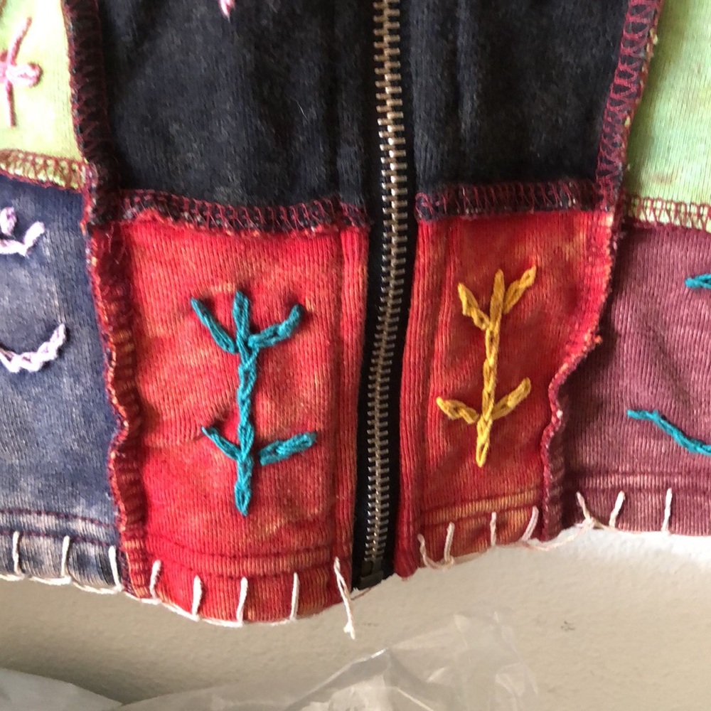 Rising International Multicolor Patchwork Women's… - image 3